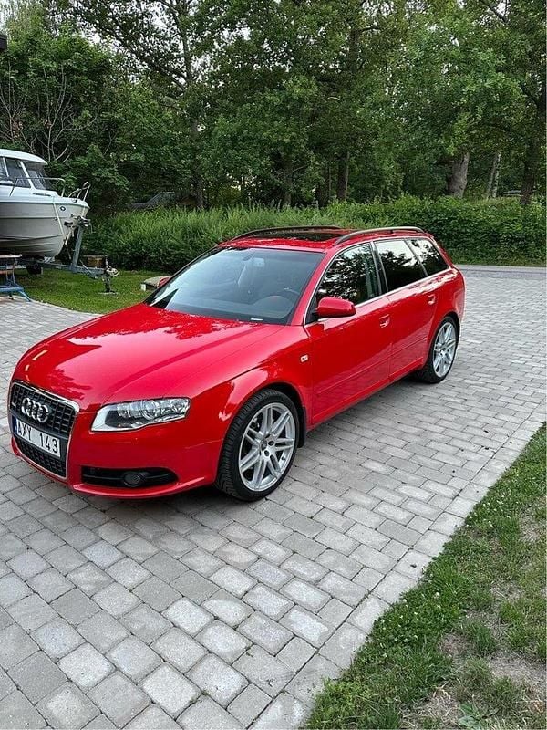 Röd Begagnad 2007 Audi A4 Comfort Kombi | 55 000 kr (Dyr) - Bild 1/1