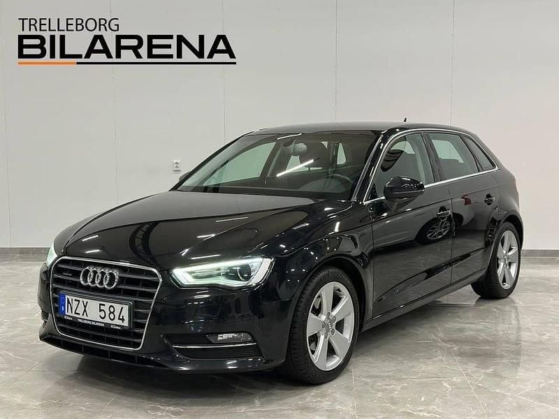 Svart Begagnad 2013 Audi A3 Ambition Kombi | 129 900 kr (Marknadspris) - Bild 1/4