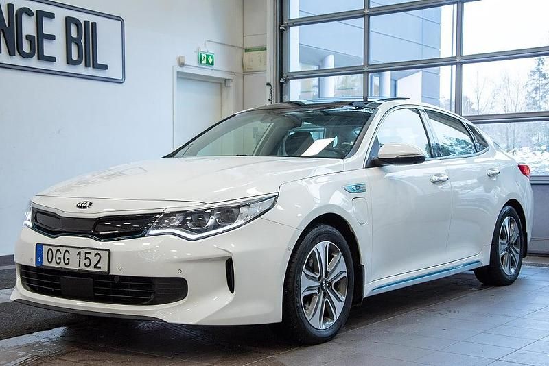 Begagnad Kia Optima Hybrid Advance 156 HK (114 kW) 2016 Vit Sedan
