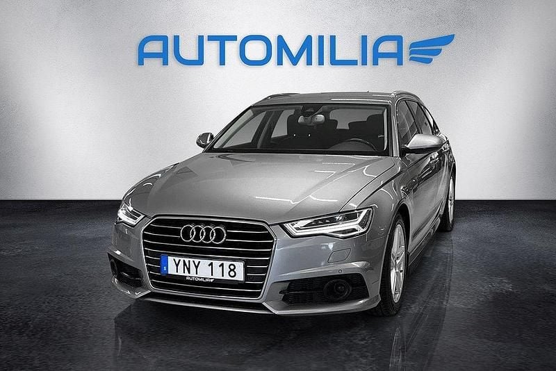 Grå Begagnad 2018 Audi A6 Kombi | 194 900 kr (Superpris) - Bild 1/4