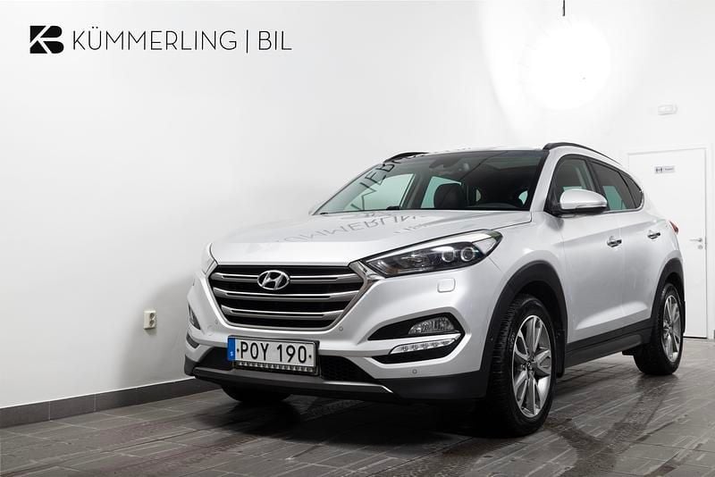 Silver Begagnad 2016 Hyundai Tucson SUV | 139 900 kr (Marknadspris) - Bild 1/4