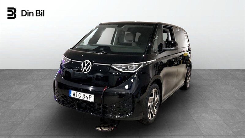 Begagnad VW ID. Buzz Pro 250 kW (340 HK) 2023 Svart Minibuss