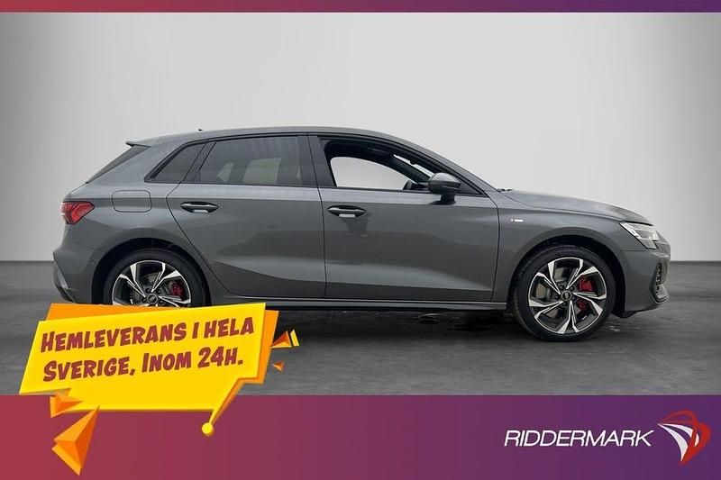 Ny Audi A3 S-Line 272 HK (200 kW) 2025 Grå Halvkombi