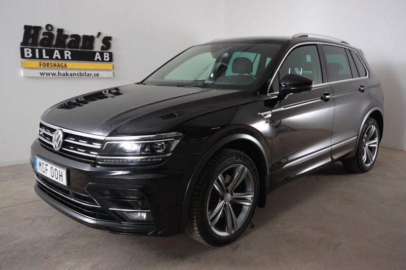 Svart Begagnad 2020 VW Tiguan GT SUV | 269 500 kr (Marknadspris) - Bild 1/4