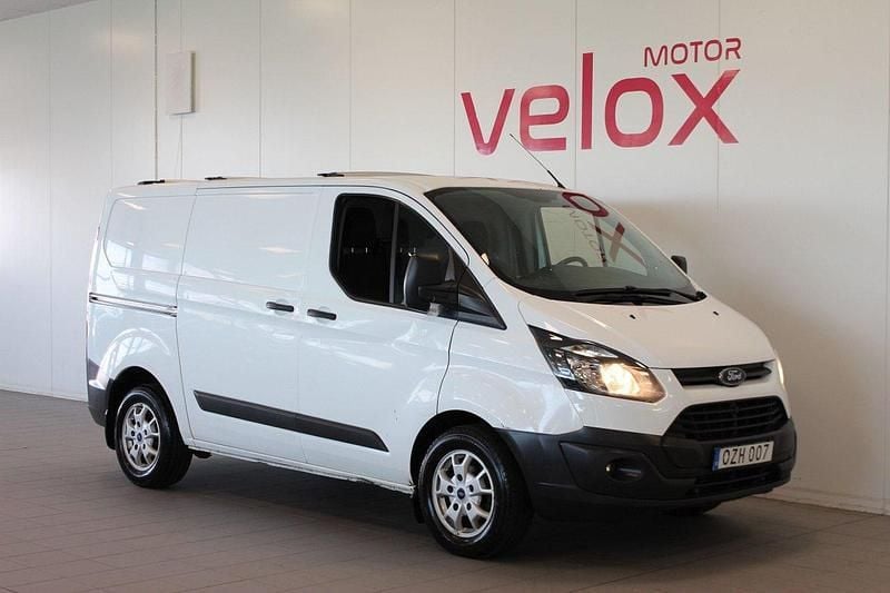 Vit Begagnad 2016 Ford Transit Custom Van | 84 900 kr (Bra pris) - Bild 1/4