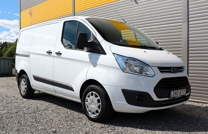 Vit Begagnad 2018 Ford Transit Custom Van | 79 900 kr (Superpris) - Bild 1/4