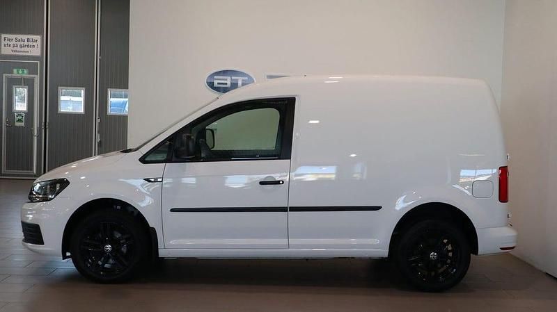 Begagnad VW Caddy 150 HK (110 kW) 2018 Vit (candywhite) Minibuss