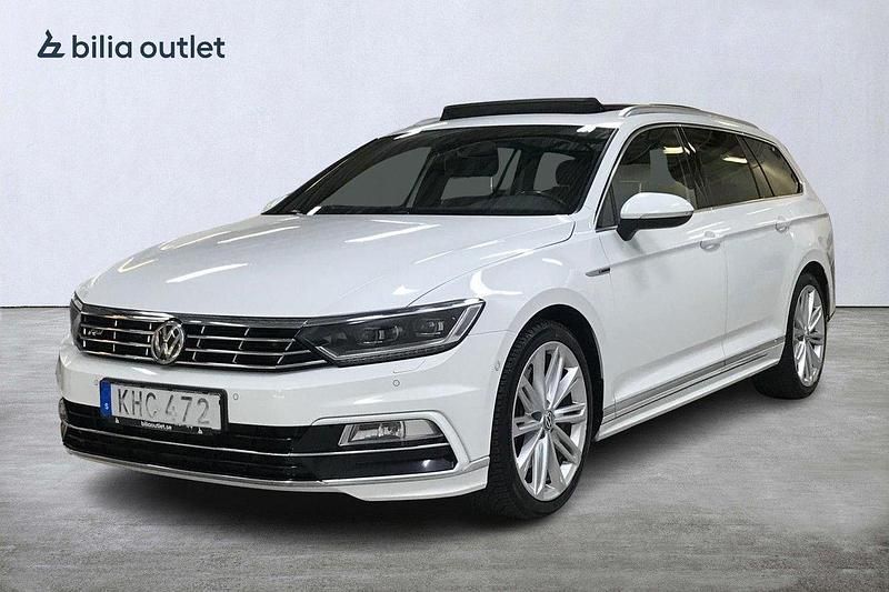 Vit Begagnad 2017 VW Passat Kombi | 249 900 kr (Lite dyr) - Bild 1/3