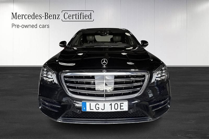 Begagnad Mercedes S400 AMG Line Premium Plus 340 HK (250 kW) 2019 Svart (black) Sedan