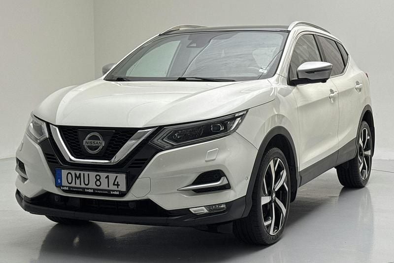 Vit Begagnad 2018 Nissan Qashqai 360º SUV | 165 800 kr (Marknadspris) - Bild 1/4