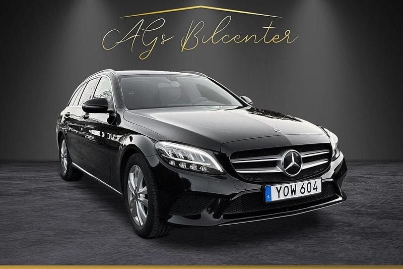 Svart Begagnad 2018 Mercedes C200 Avantgarde Kombi | 244 900 kr (Bra pris) - Bild 1/4