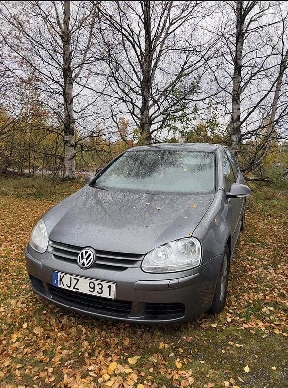 Grå Begagnad 2007 VW Golf V Trendline Halvkombi | 45 000 kr (Marknadspris) - Bild 1/3