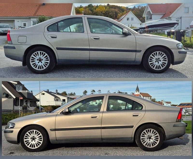 Grå Begagnad 2002 Volvo S60 Sedan | 27 000 kr (Superpris) - Bild 1/4