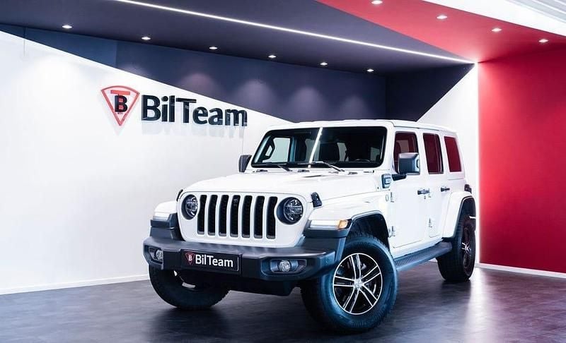 Begagnad Jeep Wrangler Unlimited 379 HK (278 kW) 2021 Vit SUV
