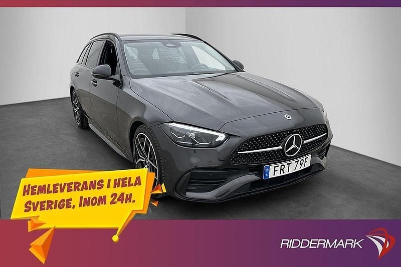 Grå Begagnad 2022 Mercedes C220 | 359 900 kr (Marknadspris) - Bild 1/3