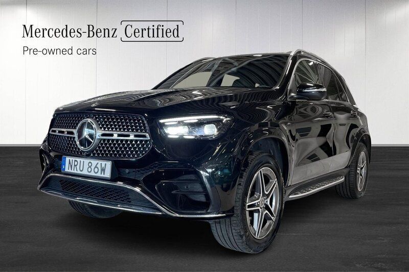 Svart Begagnad 2023 Mercedes GLE350e AMG SUV | 799 000 kr (Marknadspris) - Bild 1/4