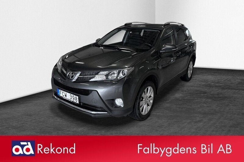 Mörkgrå Begagnad 2013 Toyota RAV4 Multidrive S SUV | 124 000 kr (Marknadspris) - Bild 1/4