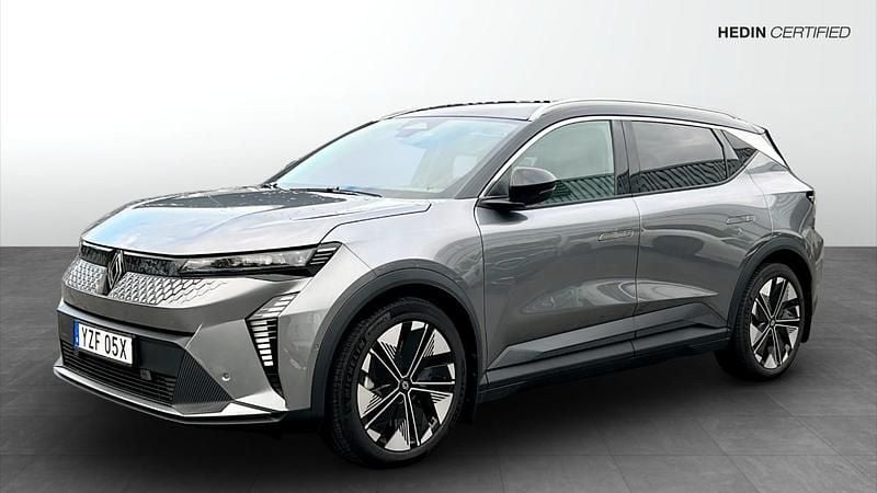 Grå Begagnad 2024 Renault Scénic Techno Minibuss | 479 000 kr (Marknadspris) - Bild 1/4