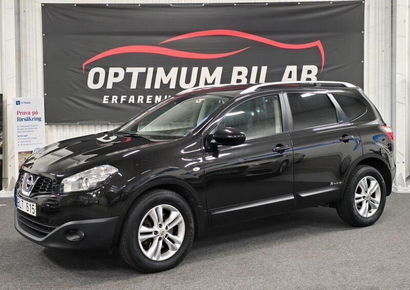 Svart Begagnad 2013 Nissan Qashqai +2 SUV | 99 900 kr (Marknadspris) - Bild 1/4