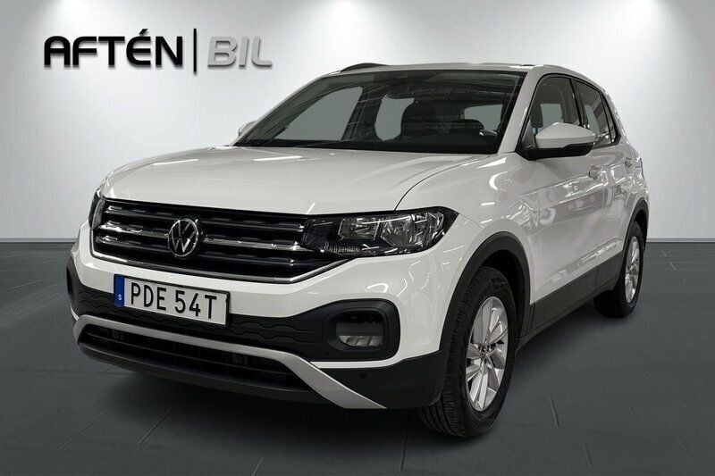 Vit Begagnad 2023 VW T-Cross SUV | 224 800 kr (Marknadspris) - Bild 1/4