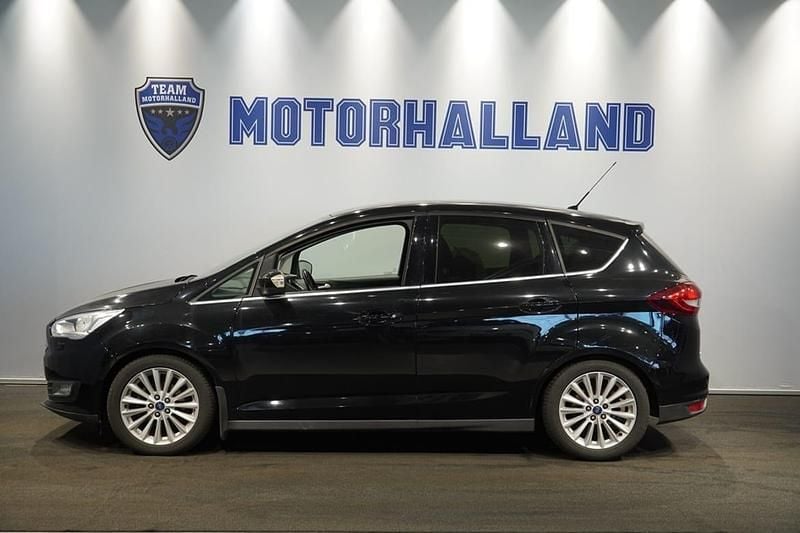 Svart Begagnad 2016 Ford C-MAX Minibuss | 124 900 kr (Marknadspris) - Bild 1/4