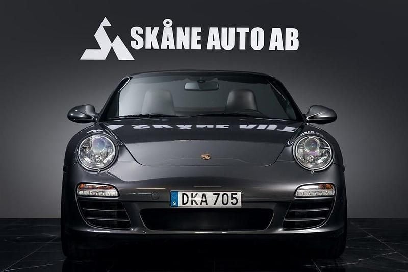 Begagnad Porsche 911 Carrera 4S Cabriolet 385 HK (283 kW) 2008 Grå Cab