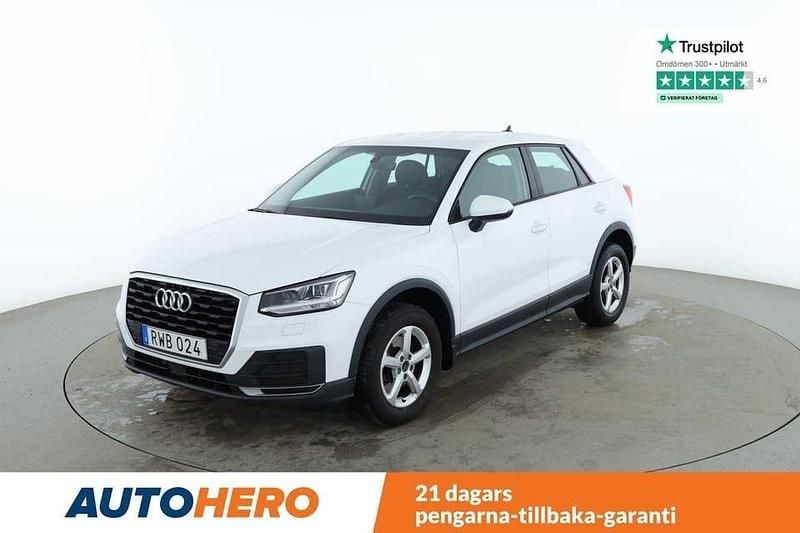 Vit Begagnad 2018 Audi Q2 Proline SUV | 194 000 kr (Marknadspris) - Bild 1/4