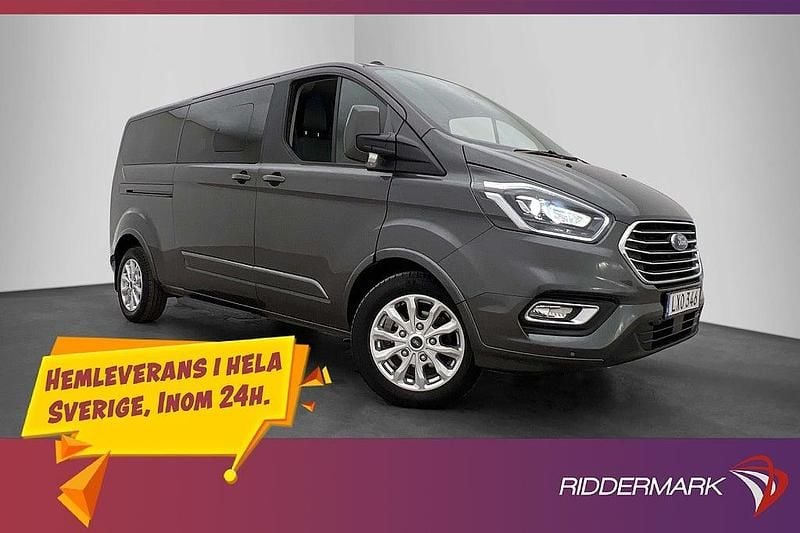Grå Begagnad 2022 Ford Tourneo Custom Van | 424 800 kr (Marknadspris) - Bild 1/3