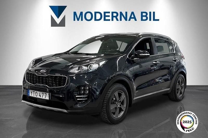 Begagnad Kia Sportage GT-Line 177 HK (130 kW) 2017 Svart SUV