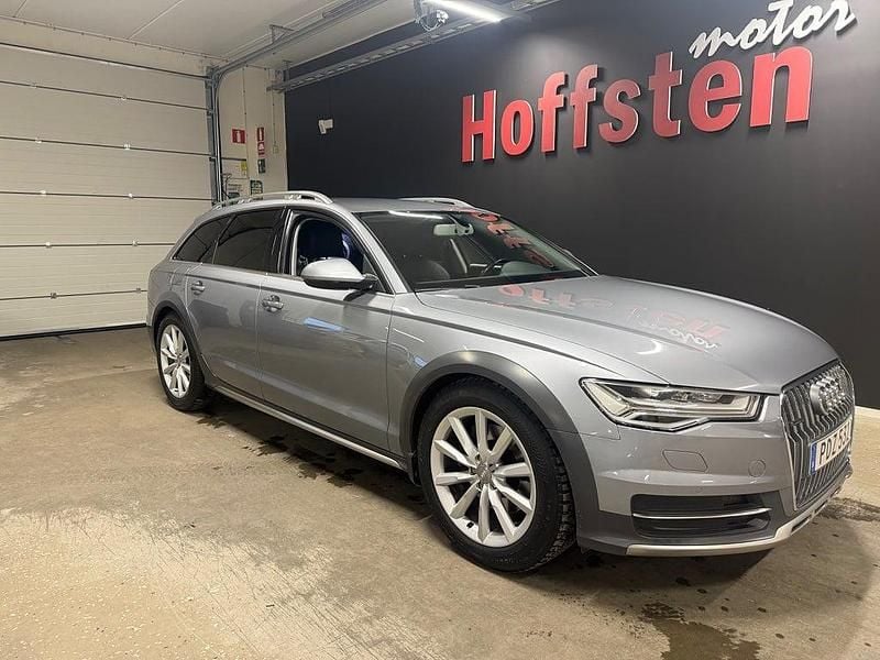 Grå Begagnad 2016 Audi A6 Allroad Sport Kombi | 239 900 kr (Marknadspris) - Bild 1/4