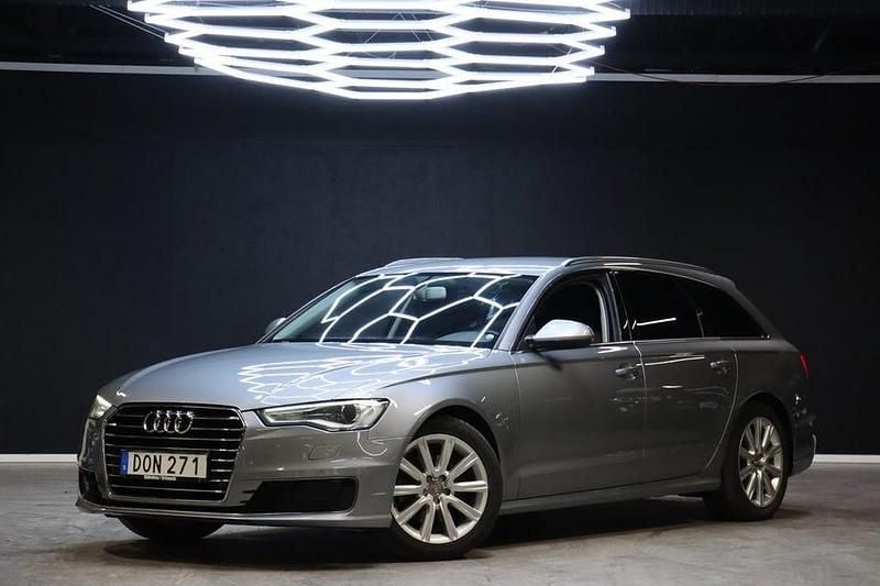 Grå Begagnad 2015 Audi A6 Kombi | 149 900 kr (Marknadspris) - Bild 1/4