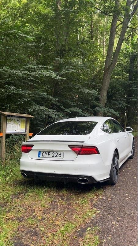 Vit Begagnad 2011 Audi A7 Sportback S-Line Halvkombi | 145 000 kr (Marknadspris) - Bild 1/4