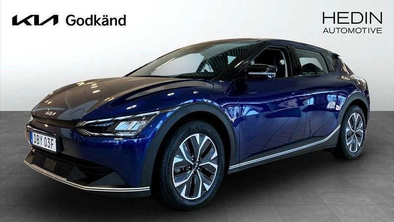 Blå (blue) Begagnad 2023 Kia EV6 2 SUV | 439 900 kr (Superpris) - Bild 1/4