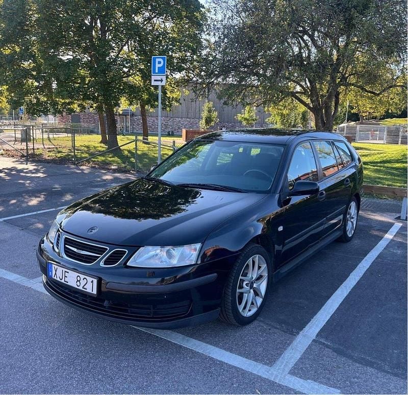 Svart Begagnad 2006 Saab 9-3 Linear Kombi | 17 000 kr (Bra pris) - Bild 1/4