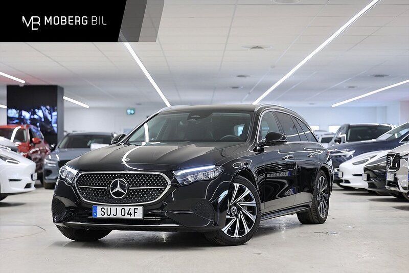 Svart Begagnad 2023 Mercedes E300 Avantgarde Kombi | 569 900 kr (Bra pris) - Bild 1/3