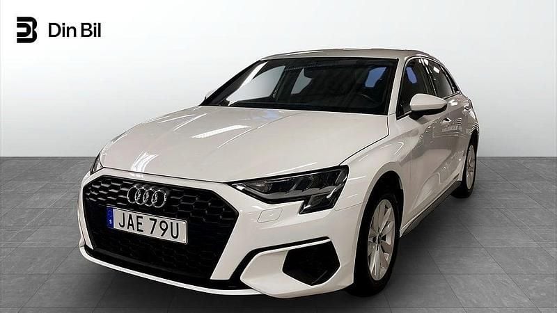 Begagnad Audi A3 Sportback Proline 150 HK (110 kW) 2023 Vit Halvkombi
