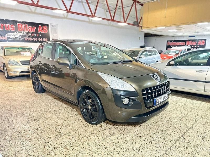 Brun Begagnad 2009 Peugeot 3008 Kombi | 35 900 kr (Marknadspris) - Bild 1/4