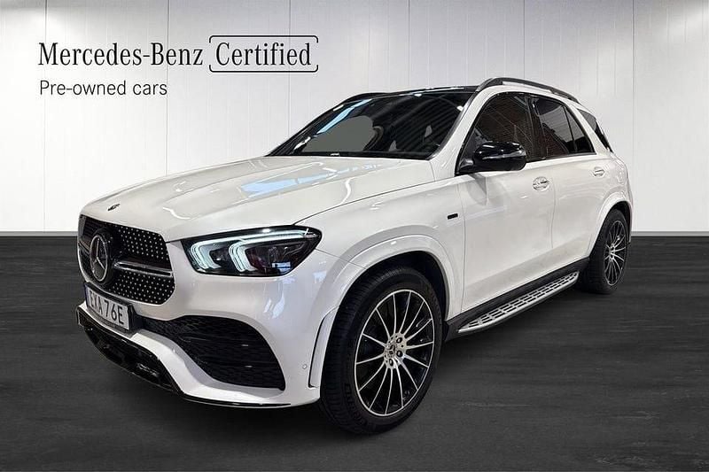 Vit Begagnad 2020 Mercedes GLE350 AMG Line Premium Plus SUV | 569 900 kr (Lite dyr) - Bild 1/4