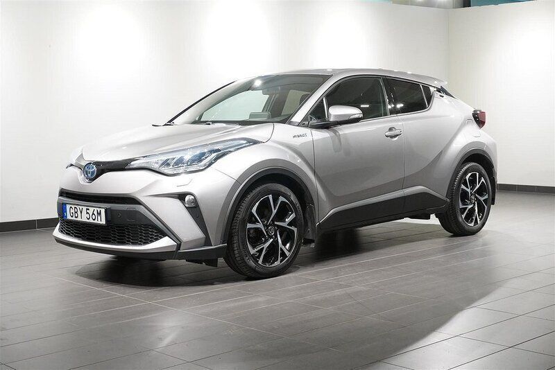 Mörkgrå Begagnad 2021 Toyota C-HR Edition SUV | 244 900 kr (Bra pris) - Bild 1/4
