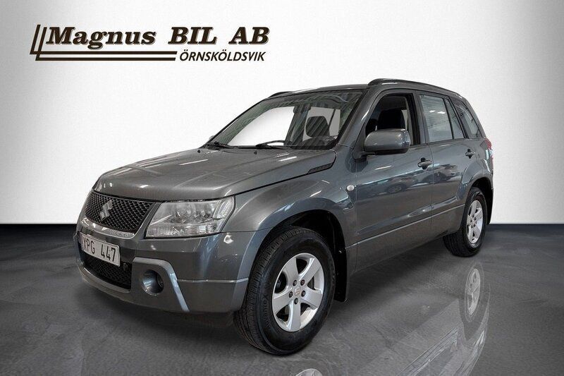 Mörkgrå Begagnad 2006 Suzuki Grand Vitara SUV | 69 900 kr (Marknadspris) - Bild 1/4
