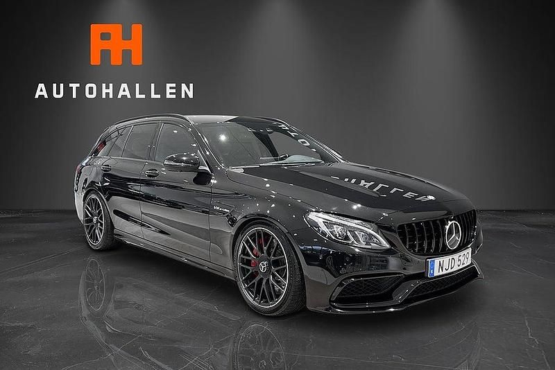 Begagnad Mercedes C63S AMG AMG 510 HK (375 kW) 2016 Svart Kombi