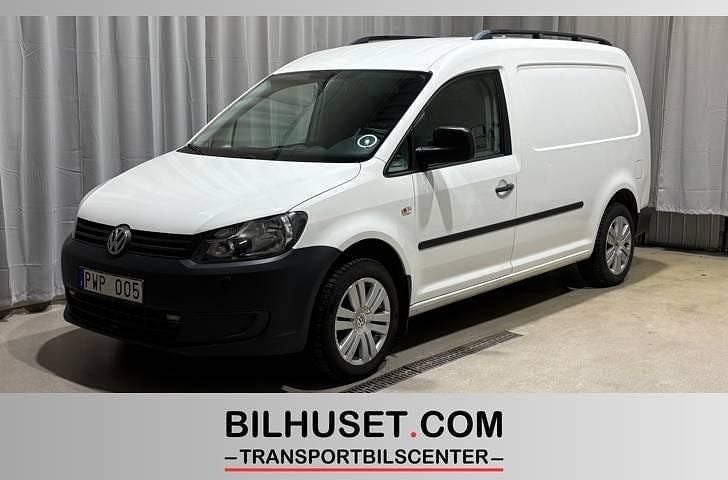Vit Begagnad 2011 VW Caddy Maxi Minibuss | 89 000 kr (Lite dyr) - Bild 1/4