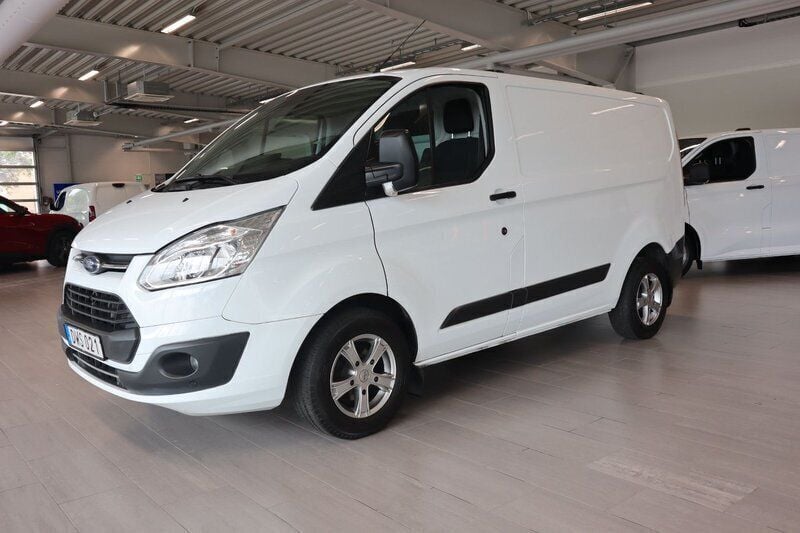 Vit Begagnad 2017 Ford Transit Custom Van | 119 800 kr (Superpris) - Bild 1/4