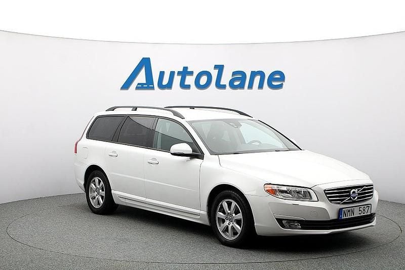 Vit Begagnad 2013 Volvo V70 Kombi | 129 900 kr (Marknadspris) - Bild 1/3