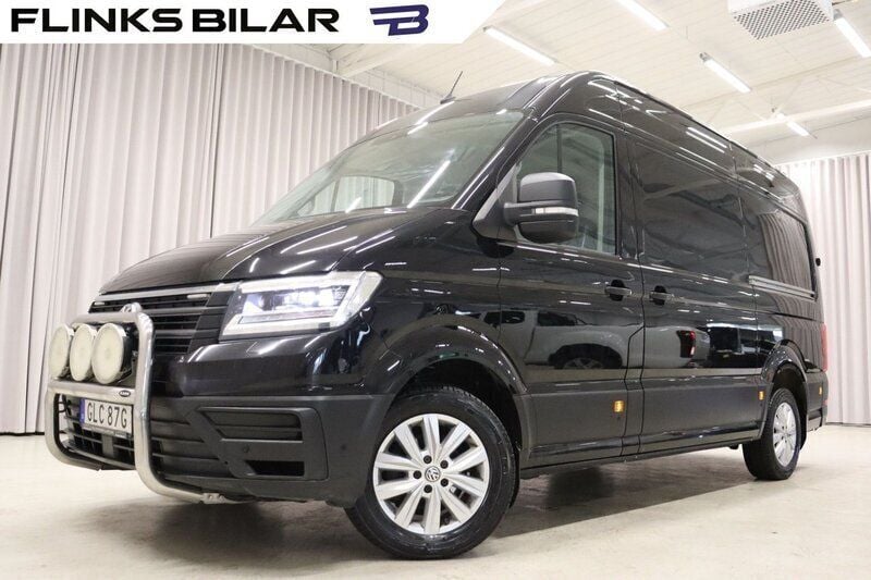 Svart Begagnad 2019 VW Crafter Van | 349 900 kr (Marknadspris) - Bild 1/4