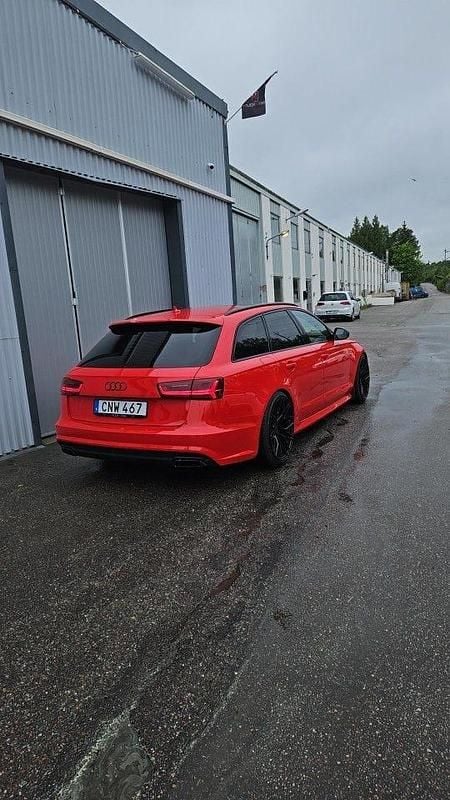 Begagnad Audi A6 Comfort 190 HK (139 kW) 2017 Röd Kombi