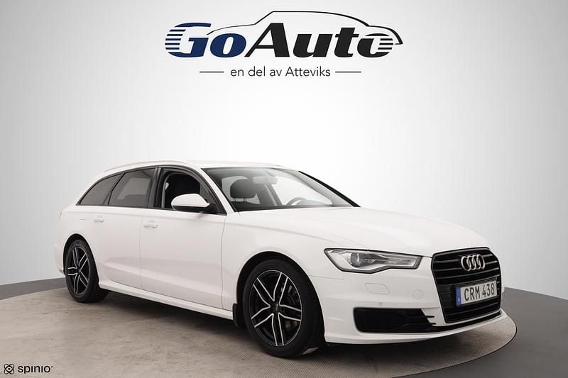 Vit Begagnad 2015 Audi A6 Kombi | 169 500 kr (Marknadspris) - Bild 1/4
