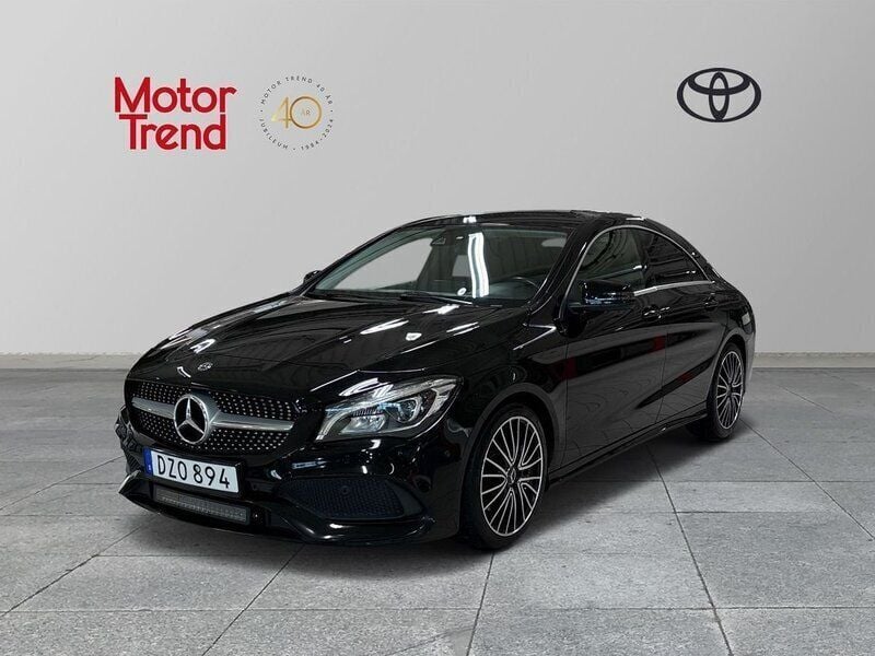 Svart Begagnad 2019 Mercedes CLA250 AMG Sedan | 259 000 kr - Bild 1/4