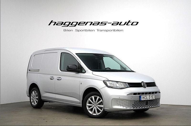 Silver Begagnad 2024 VW Caddy Minibuss | 349 000 kr (Marknadspris) - Bild 1/4