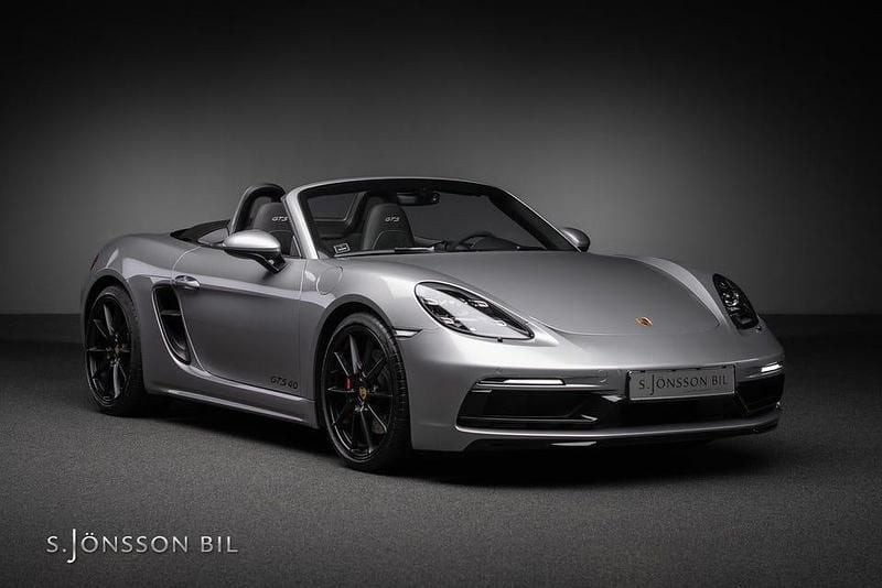 Begagnad Porsche 718 Boxster GTS 400 HK (294 kW) 2024 Gt silver metallic Cab